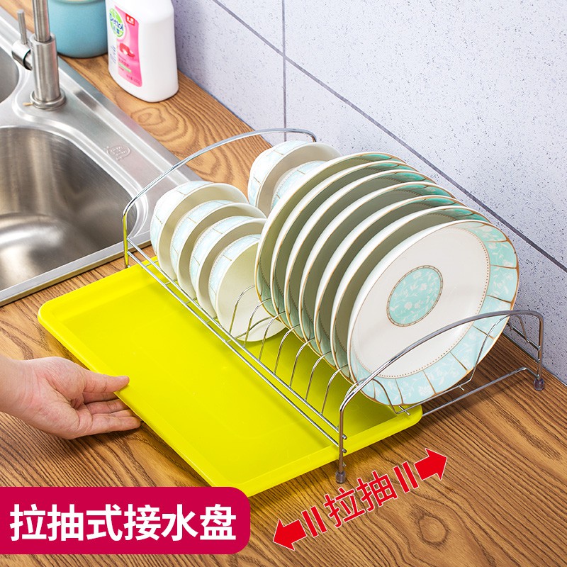 碗架厨房置物架家用放碗架碗柜沥水架碗架子储物架装碗碟筷收纳盒收纳层架 三维工匠高清大图
