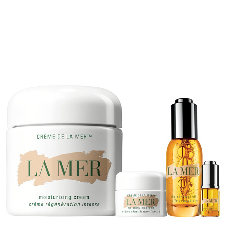La Mer 海蓝之谜 臻璨保湿系列护肤套装:精华面霜100ml+7ml+精华油30ml+5ml