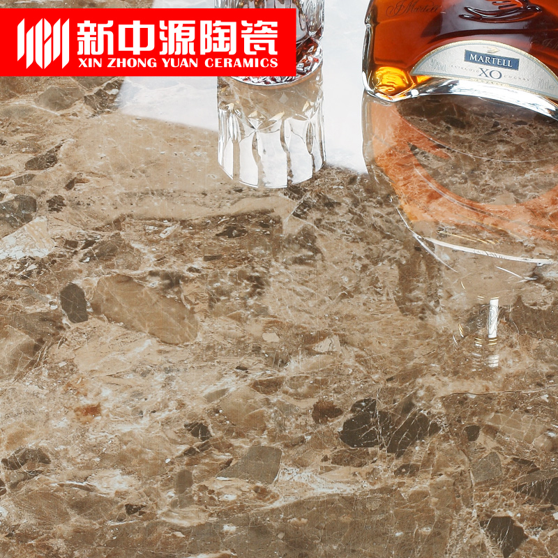 新中源陶瓷通体大理石瓷砖防滑地板砖800x800简约北欧客厅地砖8T116