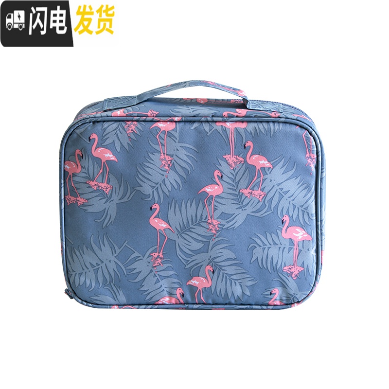 三维工匠旅行洗漱包网红ins风超火小号收纳包化妆品包女便携袋大容量口红高清大图