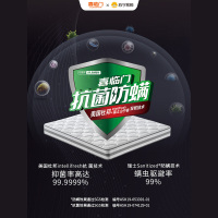 喜临门床垫21cm 防螨面料3D椰棕袋装弹簧床垫 简约现代卧室家具 星辰