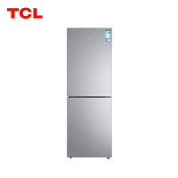 TCL冰箱186升快速制冷环保材质小冰箱 强劲冷冻 BCD-186C闪白银