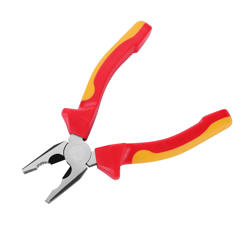 takama 高松 VDE绝缘耐压钢丝钳老虎钳虎口钳子8英寸 v101200高清大图