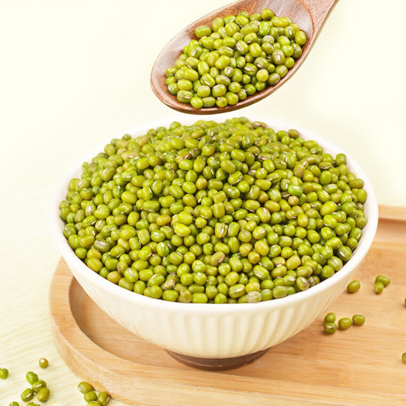 燕之坊绿豆色泽油亮豆大均匀颗粒圆润皮薄沙糯豆味浓郁460g高清大图
