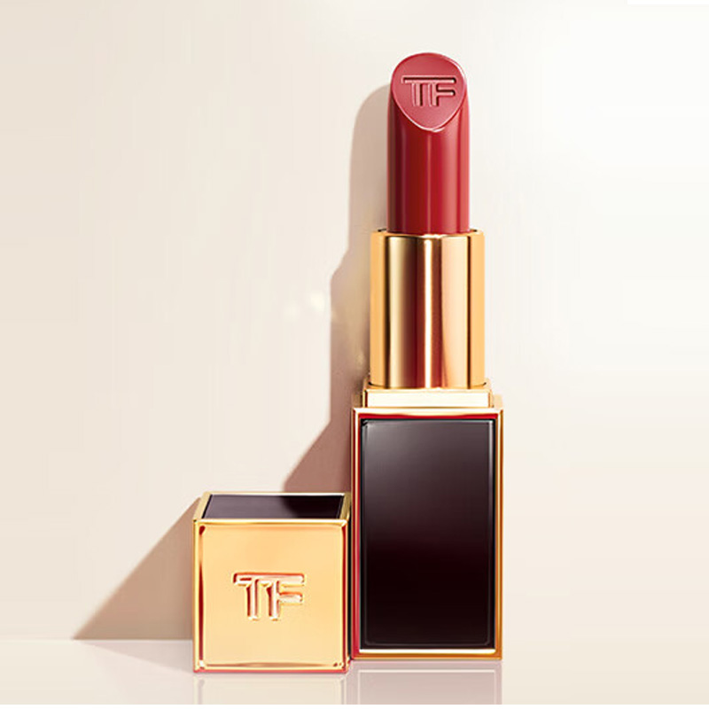 汤姆福特(Tom Ford)黑金黑管口红#16斯嘉丽红 哑光(MY)