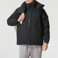 阿迪达斯 (adidas)男装新款保暖防风连帽舒适休闲羽绒服外套JM4612 ZP