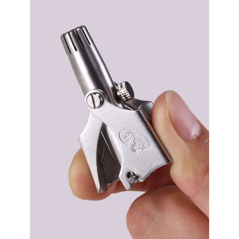 鼻毛修剪器鼻毛修剪器男士手动不锈钢全身水洗剃鼻毛器男士用刮修鼻毛