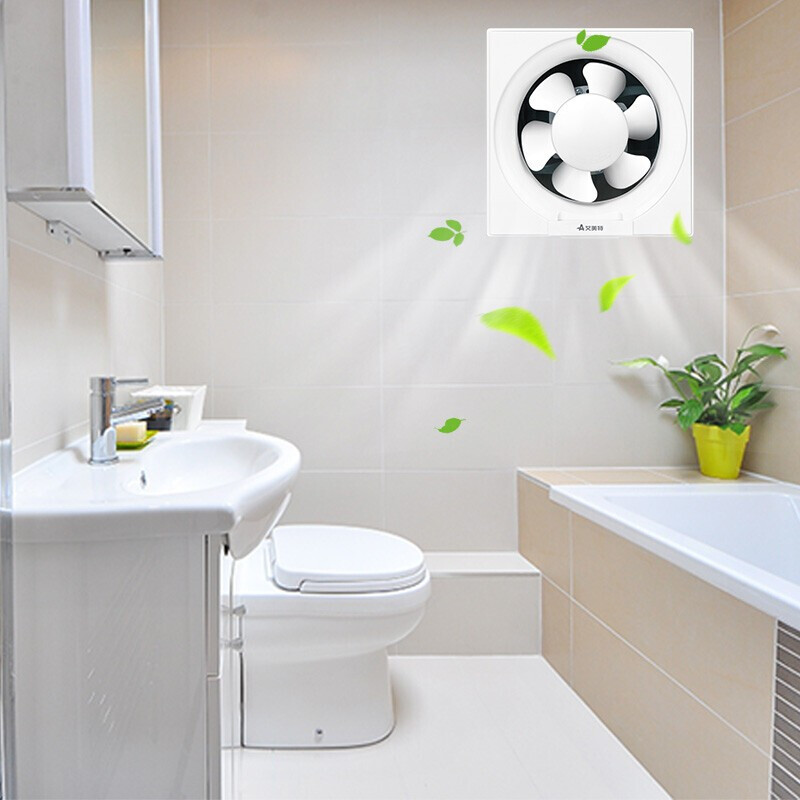 艾美特换气扇窗式排气扇厨房油烟排风扇卫生间墙用厕所抽风机xf2060p8