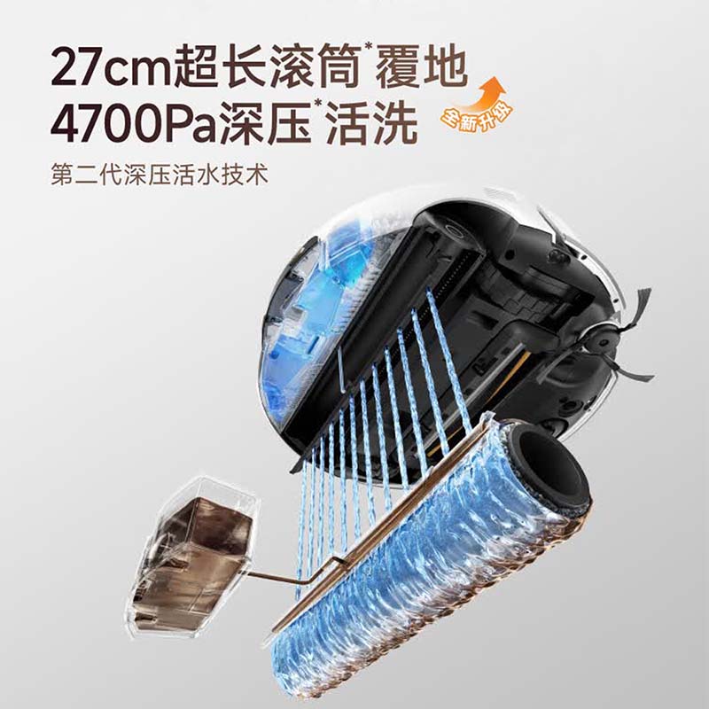 追觅MOVA扫地机P70 PRO上下水箱板(含模块)高清大图
