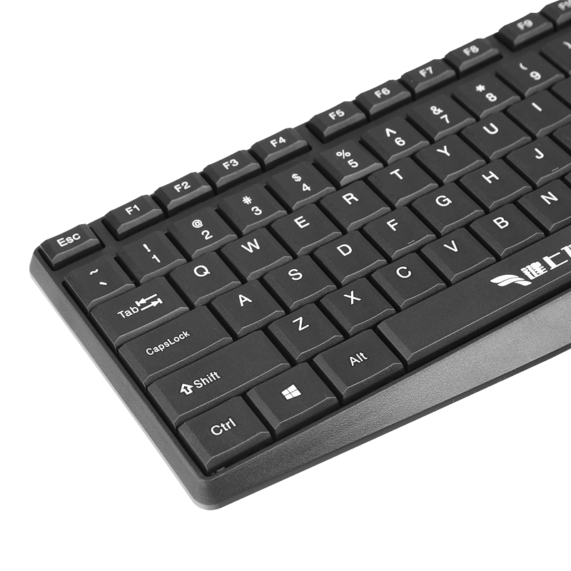 ps2圆口台式机键盘老式圆孔圆头接口电脑家用办公usb有线键盘切割