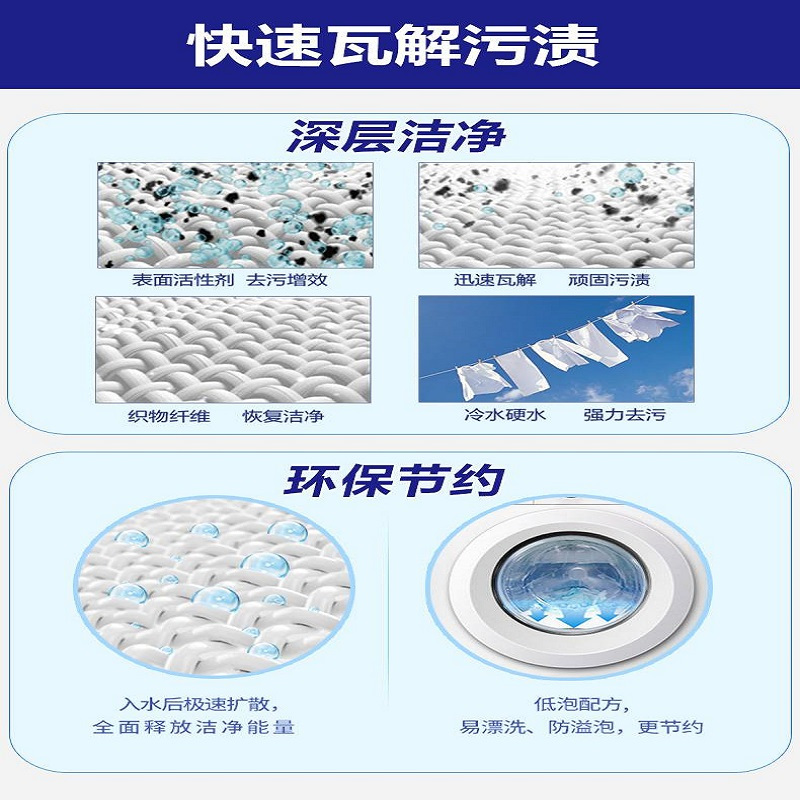 奇强 全效炫白洗衣粉 洗衣粉 300g