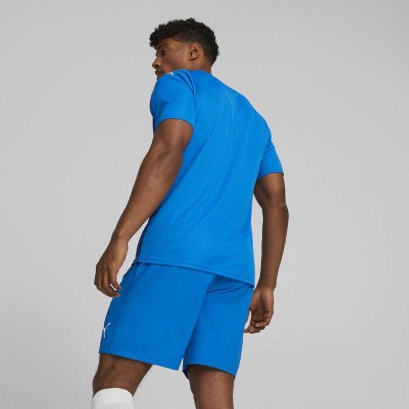 彪马(Puma)纯棉透气舒适足球训练运动T恤男款PUMA团队荣耀球衣