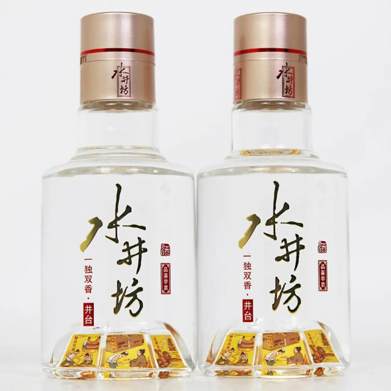 水井坊井台(全新升级礼盒)小酒版100ml*2瓶装礼盒 52度浓香型白酒 2970