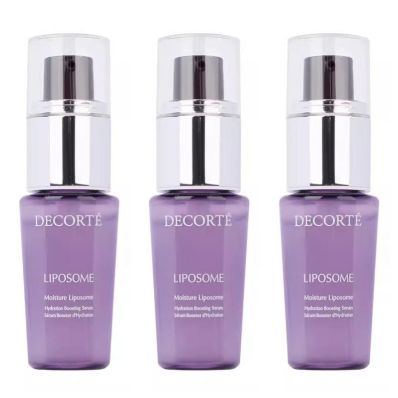 黛珂(COSME DECORTE)小紫瓶精华小样15ml*3瓶 保湿美容液15ml小样 肌底精华 保湿紧致舒缓