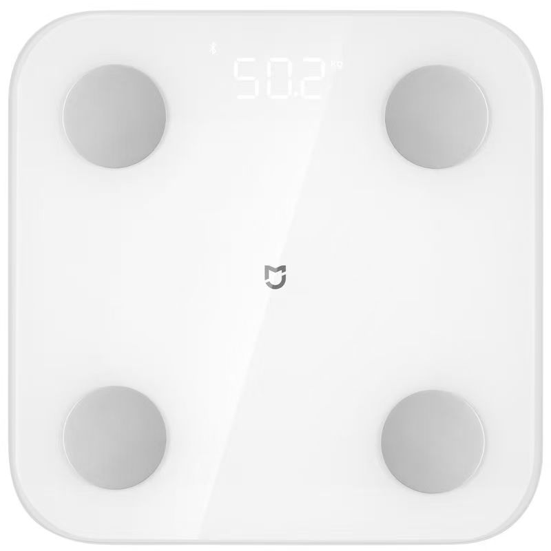小米体脂秤S400 蓝色 智能精准减肥减脂电子称迷你健康家用体重秤体脂称高清大图
