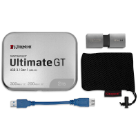 金士顿(Kingston)2TB U盘 DTUGT 读300MB/s写200MB/s USB3.1