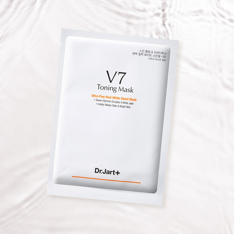 Dr.Jart+蒂佳婷V7维他命活颜提亮面膜5片撕拉面膜保湿补水滋润营养