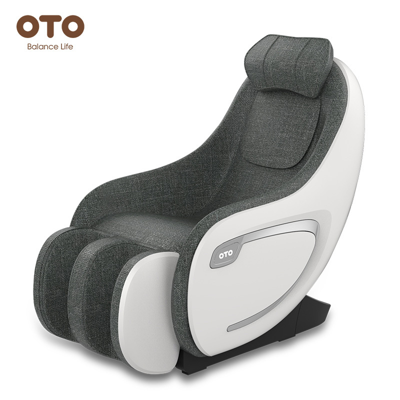 oto按摩椅家用新款小型全身自动按摩智能电动按摩沙发eq10深灰色视频