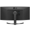 LG 34英寸34WN80C -B 21:9 曲面 超宽带鱼屏 2K Type-C反向60W 快充 HDR 升降底座 IPS屏 游戏 显示器