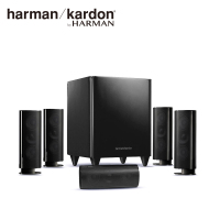 哈曼卡顿 HKTS 30BQ+哈曼卡顿AVR 161S套装音响5.1声道4K蓝牙家庭影院3D音箱