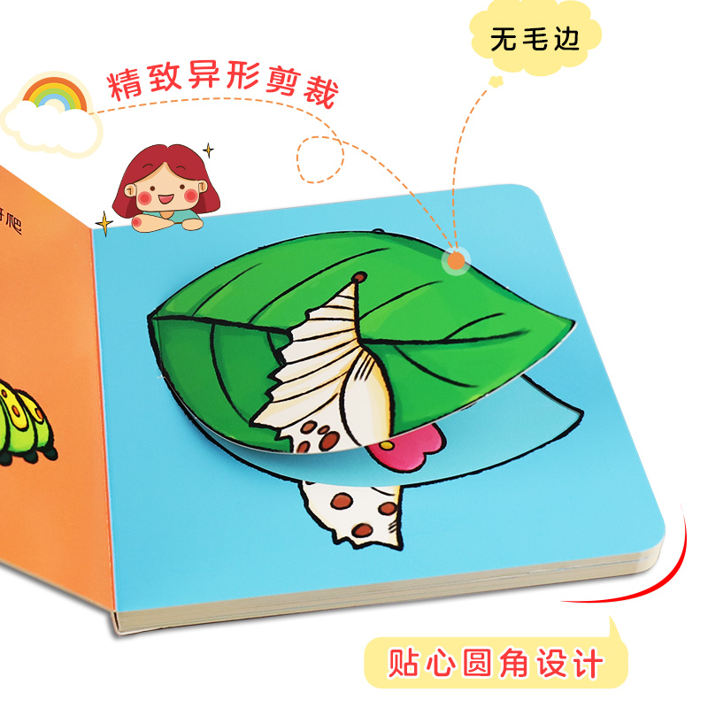 [醉染正版]猜猜我是谁撕不烂早教书幼儿智力开发玩具立体翻翻书爱德少儿幼儿认知猜猜书宝宝启蒙认知书籍婴儿益智书本儿童绘本故高清大图