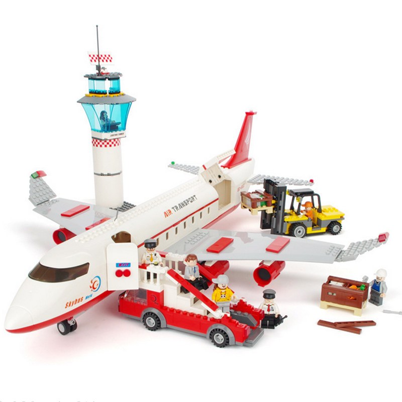 乐高积木兼容客机航天飞机模型拼装儿童玩具6812岁