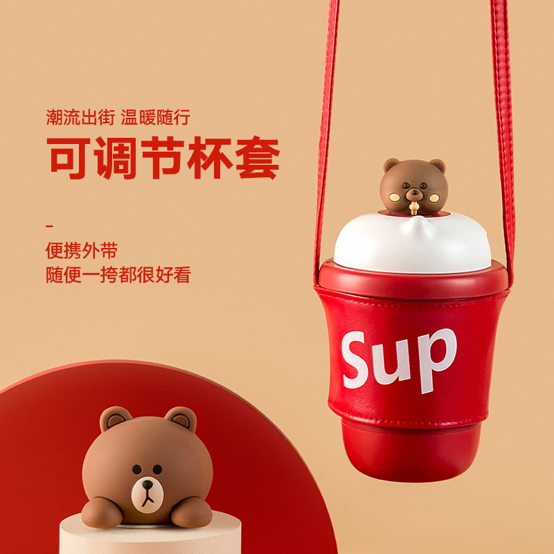 ApiYoo荷兰艾优 SUP暖手宝 多功能充电宝迷你暖宝宝便捷暖手蛋大容量移动电源10000mAh(CQ)