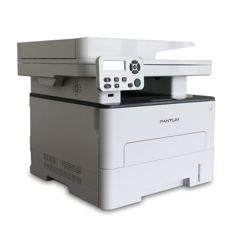 奔图（PANTUM）M7100DW黑白激光打印机一体机A4复印机扫描双面打印 (输稿器+双面)高清大图