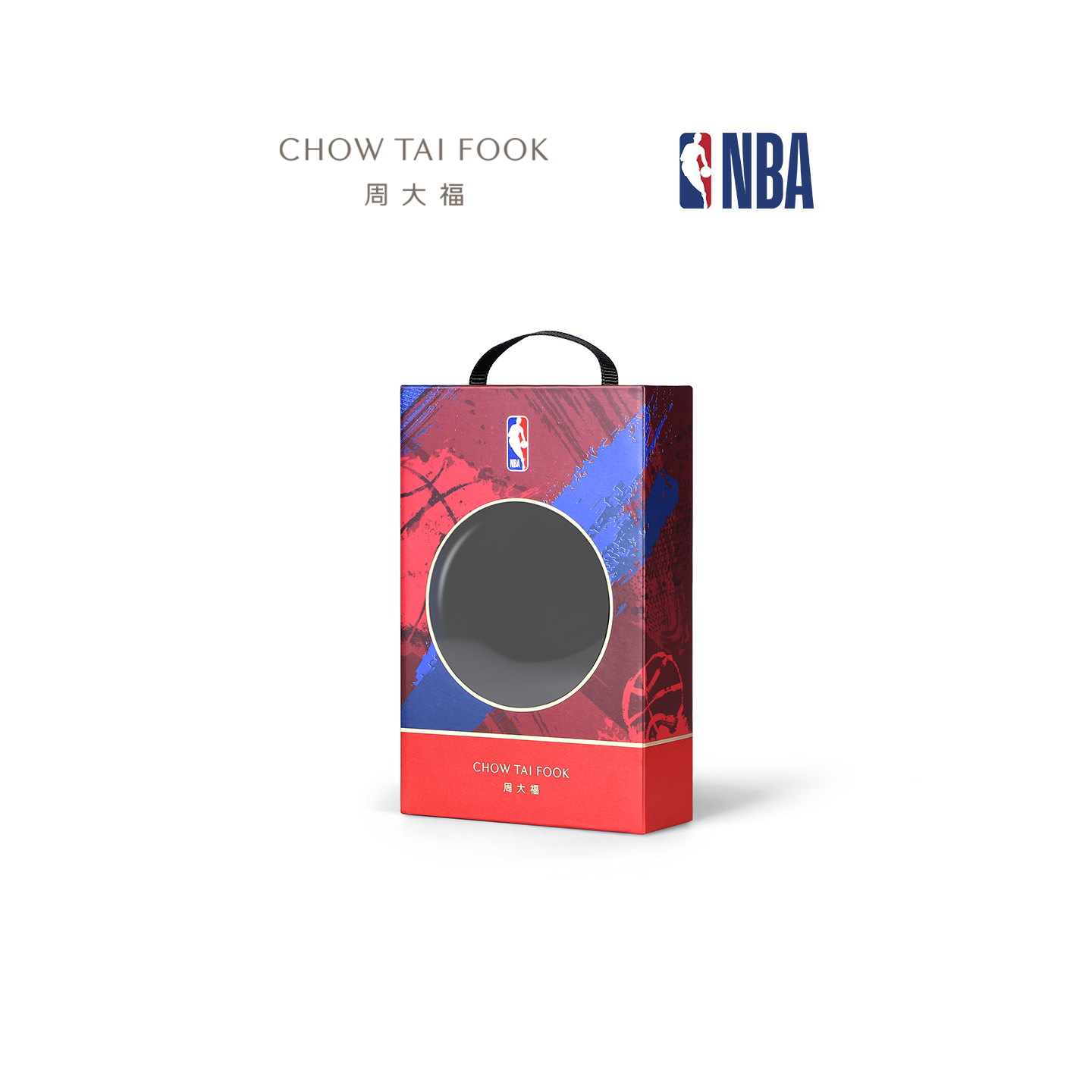 周大福NBA开拓者湖人勇士足金黄金金章手机挂件男友R39193-R39200高清大图