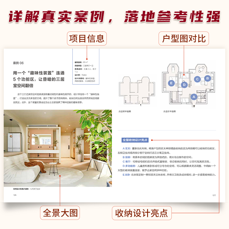 [正版]小户型收纳设计指南收纳小户型室内设计家居装饰生活美学居住空间空间设计收纳思维懒人收纳法室内装修鸡肋空间书籍高清大图