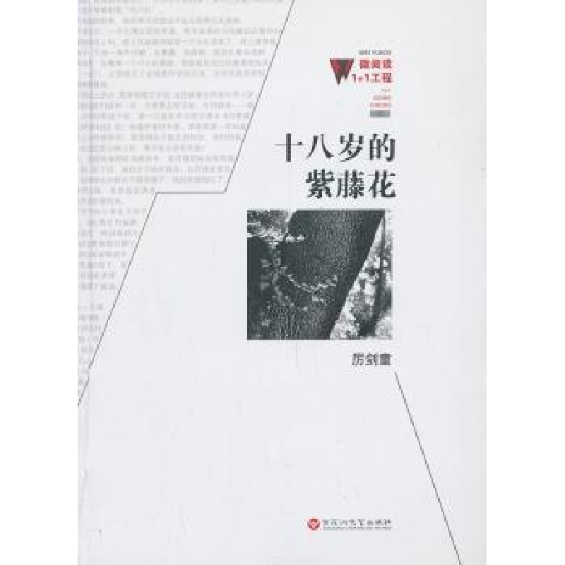 诺森十八岁的紫藤花厉剑童著9787550006331百花洲文艺出版社