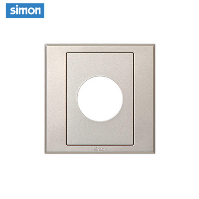 西蒙(simon) E3 插座开关插板86型开关插座面板 出线面板高清大图