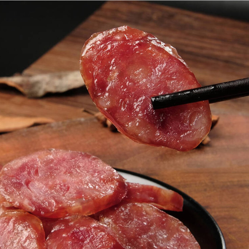 老城南 家常香肠500g 广味腊肠腌腊熟食