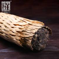 湖南茶叶安化传统黑茶 白沙溪特优迷你千两茶花卷茶 十两茶362g