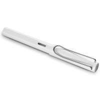 凌美(LAMY) Safari狩猎者系列钢笔墨水笔商务办公用笔纯白色 EF尖