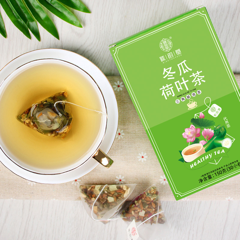谯韵堂 冬瓜荷叶茶150g/盒高清大图