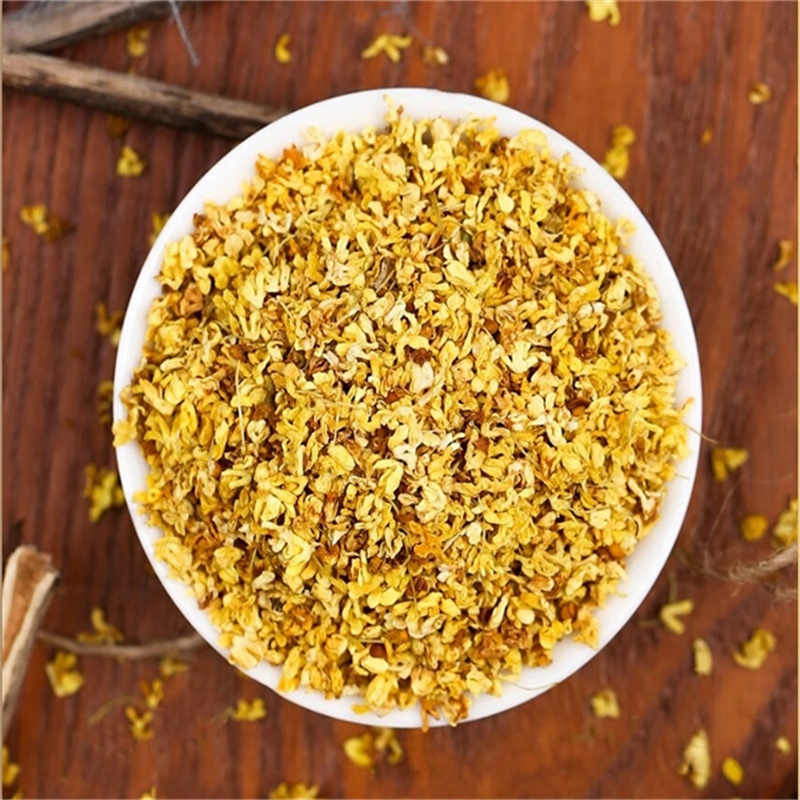 桂花新鲜桂花干花干桂花茶花茶叶食用金桂新花泡茶非特级烘焙9260高清大图