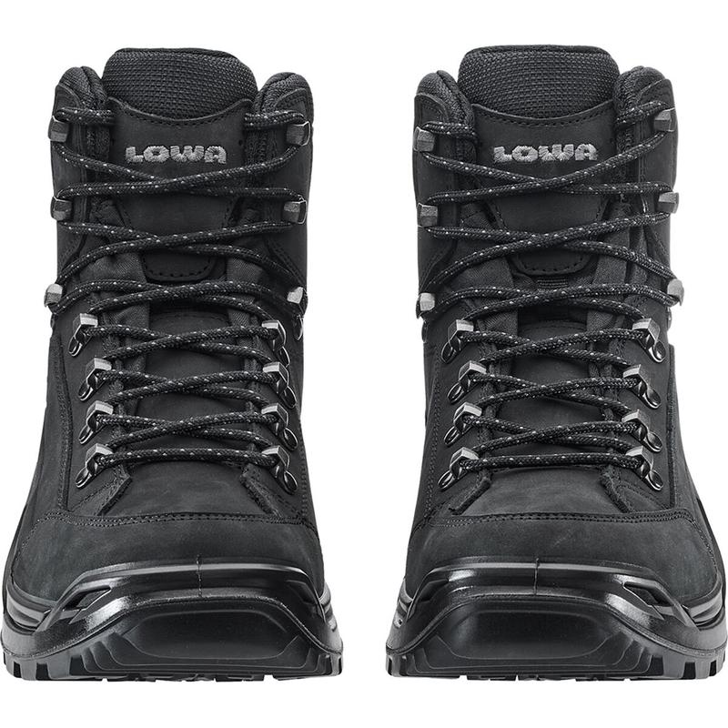 LOWA男款宽版防水透气 hiking鞋户外登山靴耐用防滑中帮靴高清大图