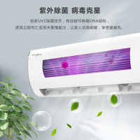 惠而浦(Whirlpool) 2匹挂机空调 新能效 UV紫外杀菌 2P强劲冷暖 WiFi蓝牙双配 ISH-51FD3NW