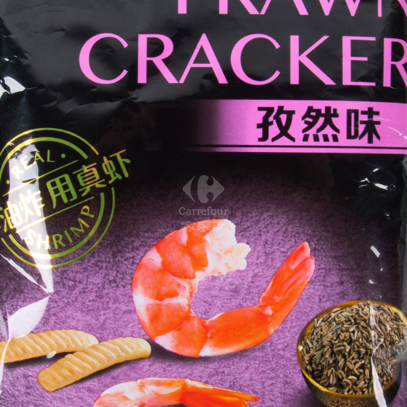 亲亲 膨化食品 虾条 孜然虾味80g(休闲零食)