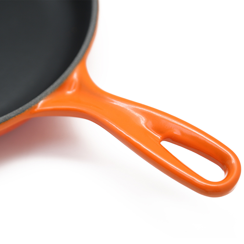 酷彩圆形浅煎锅高清大图