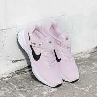 耐克nike女鞋跑步鞋新款nike粉色魔术贴运动鞋轻便透气面休闲鞋dd