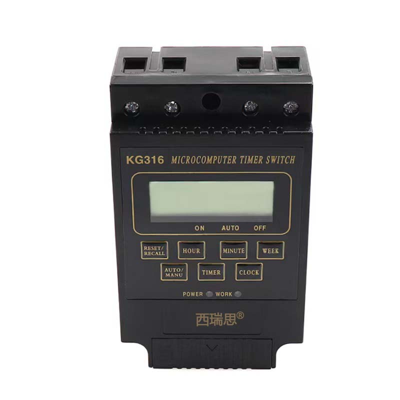 西瑞思 时控开关 全自动定时开关 照明 220V 25A/30A 个高清大图