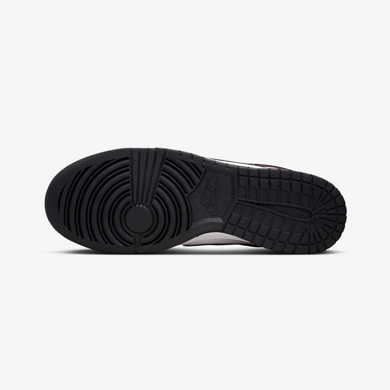耐克Nike Dunk Low 白红黑 男子低帮复古运动休闲板鞋 FZ4616-600