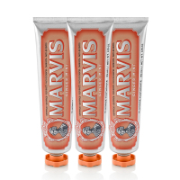 MARVIS玛尔仕生姜薄荷味牙膏(橙色)85ml+85ml+85ml