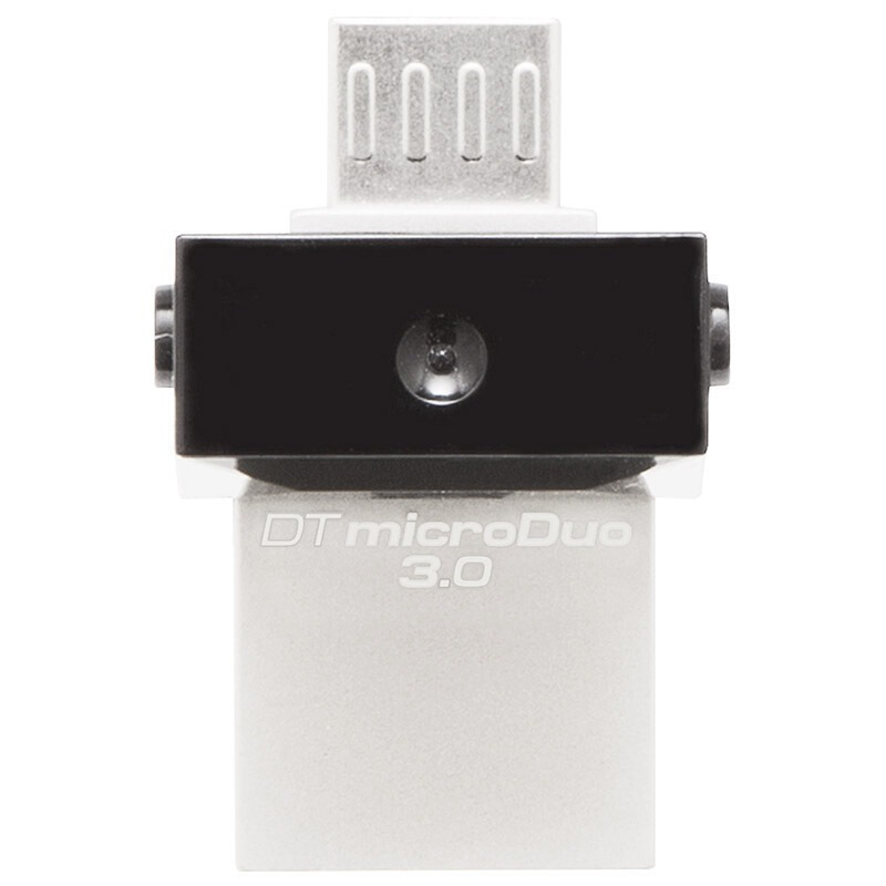 J金士顿(Kingston)DTDUO3 32GB 手机/平板电脑U盘 USB3.0 银色