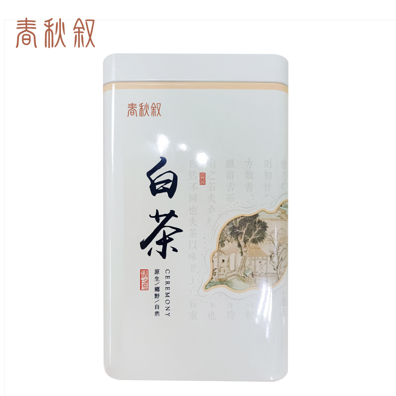 春秋叙 白茶 150克 罐高清大图