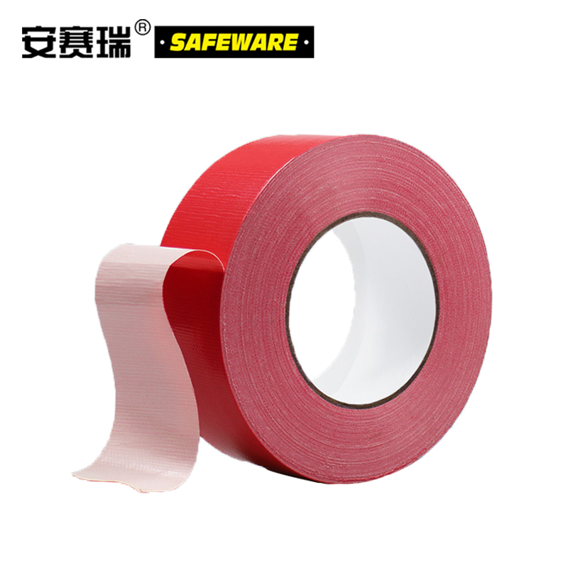 安赛瑞 布基胶带红色12662彩色地毯胶带48mm×13m 6卷/包