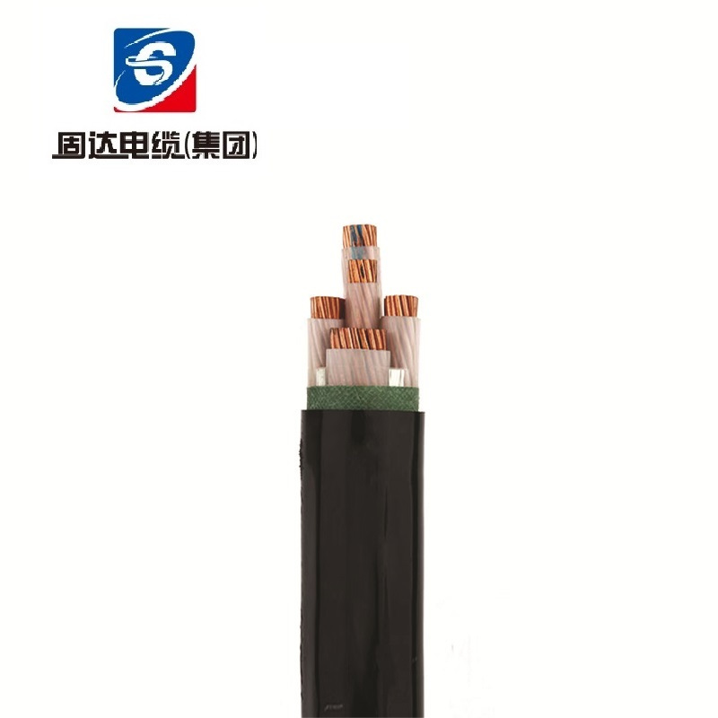固达电缆 电线电缆 ZR-YJV22 0.6/1KV 4*185+1*95 米高清大图