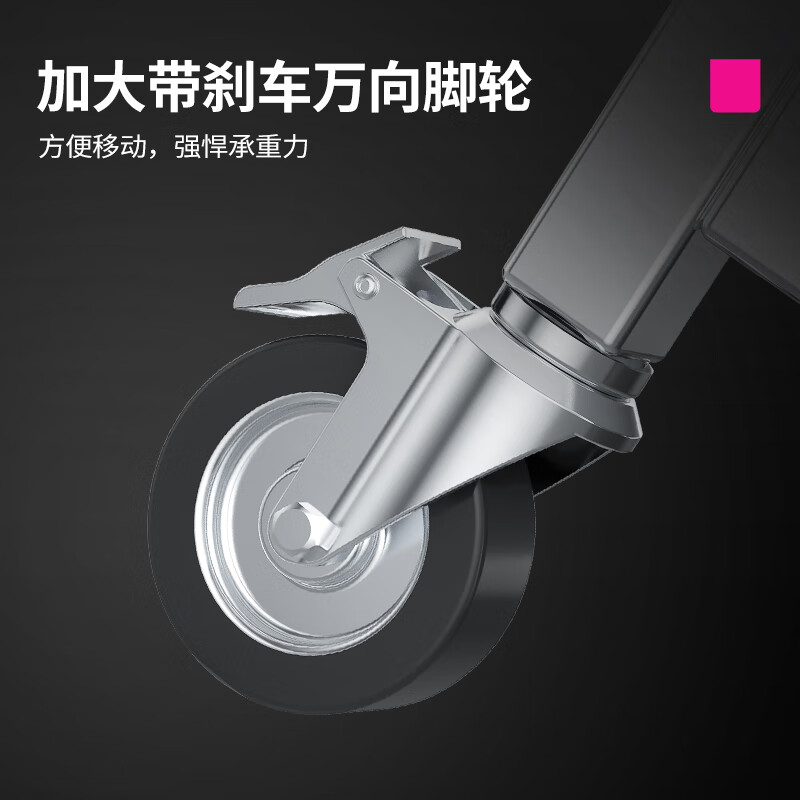 乐创(lecon) 商用收残车 不锈钢单孔食堂食物残渣收集台 LC-J-DSC01高清大图